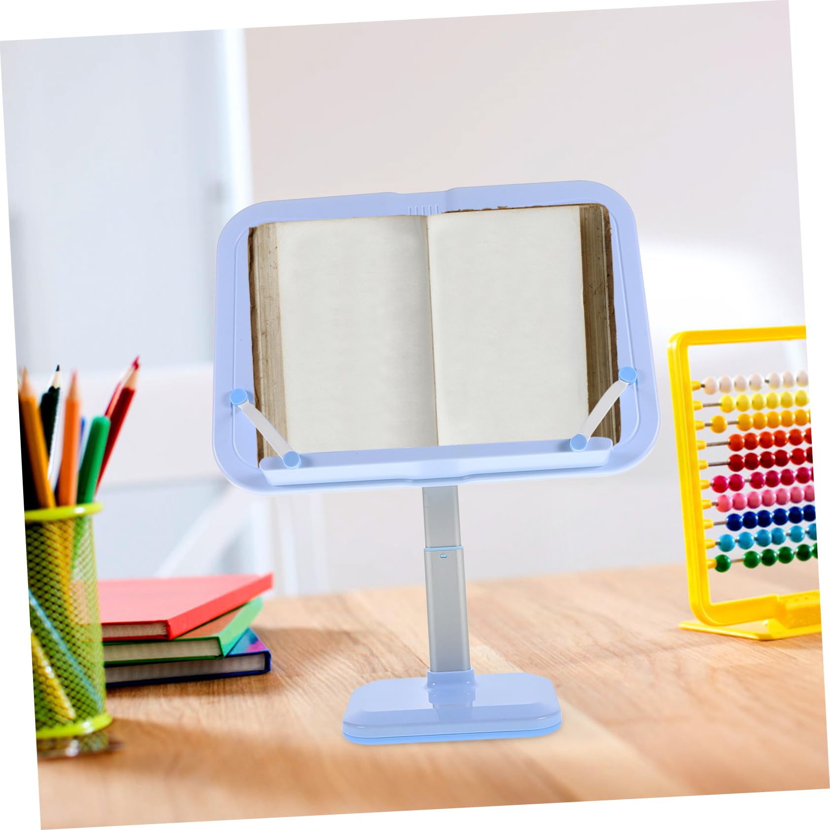 Pupitre de Lecture Réglable en Abs pour Garçon et Filles, Hauteur Ajustable