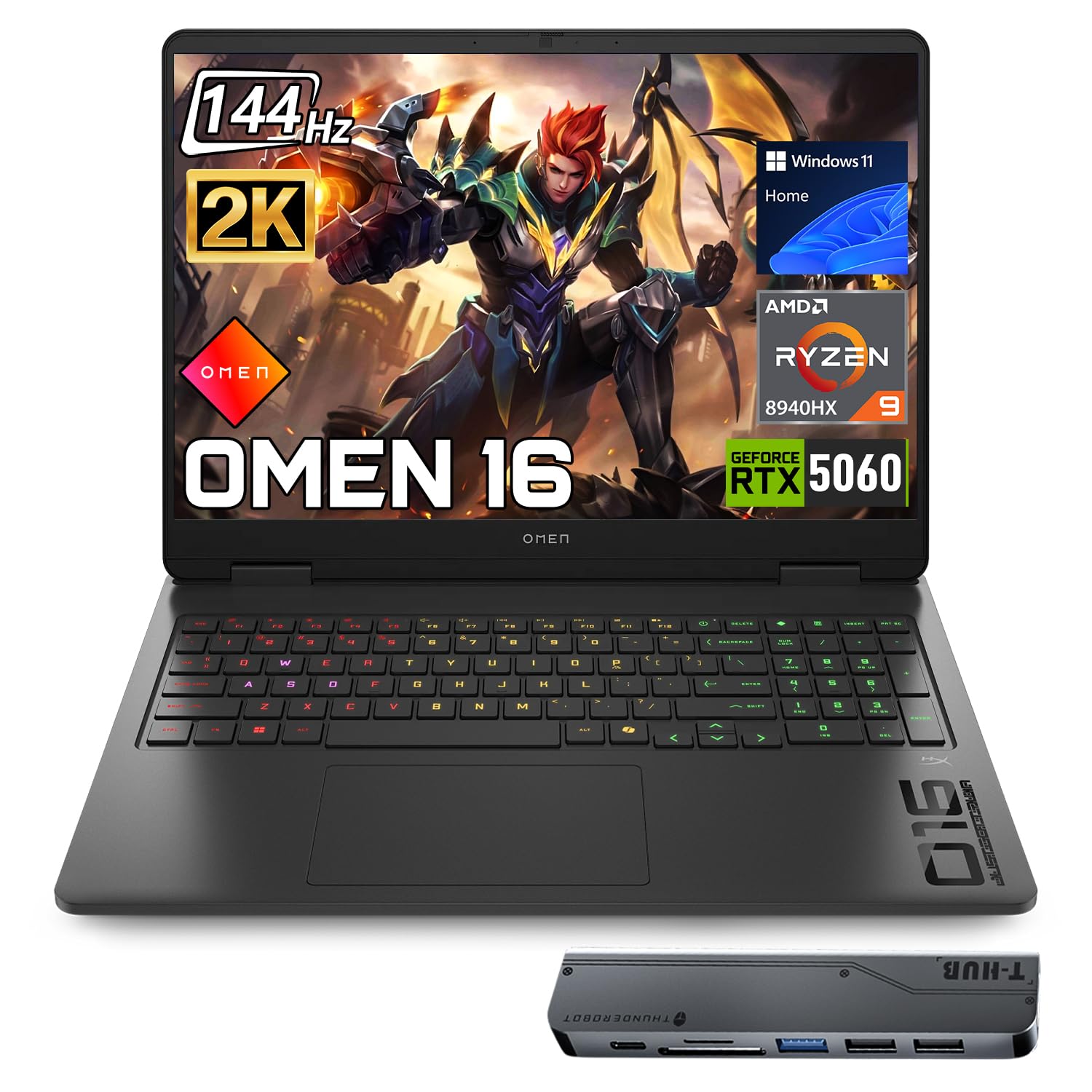 Amazon.com: HP Omen RTX 5060 Gaming Laptop, 16.1