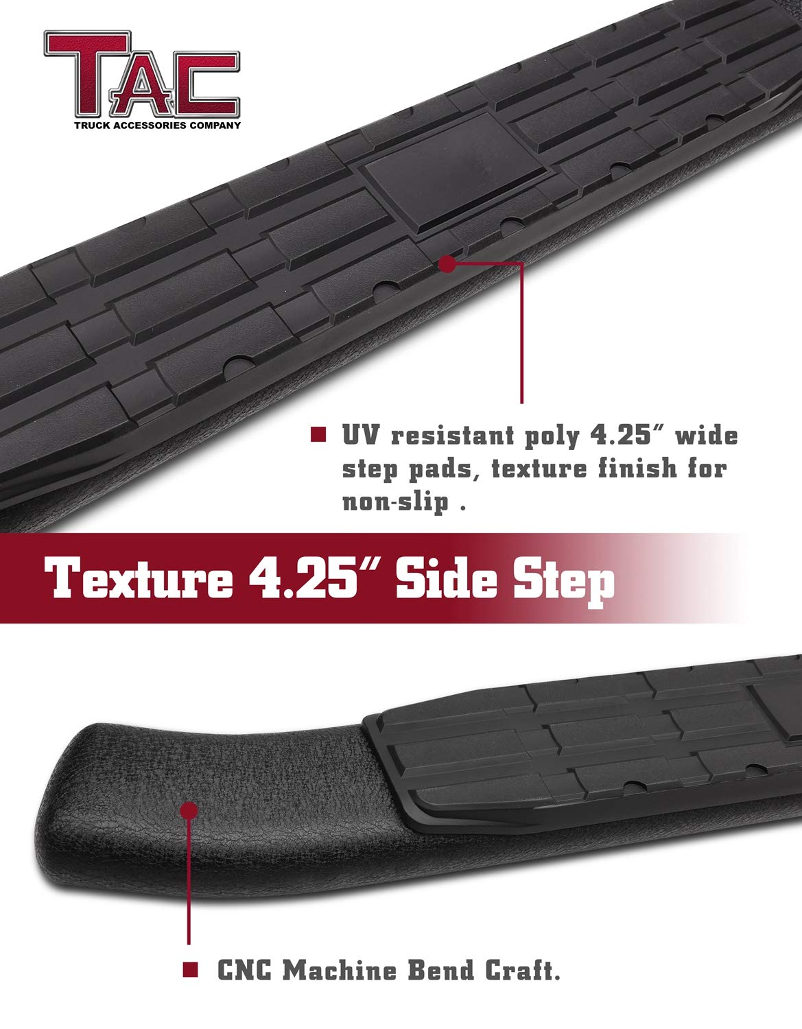 TAC Side Steps Running Boards Fit 20192022 RAM 1500 Crew Cab (Exclude