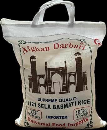 AFGHAN DARBARI 1121 SELA BASMATI RICE 10 LBs