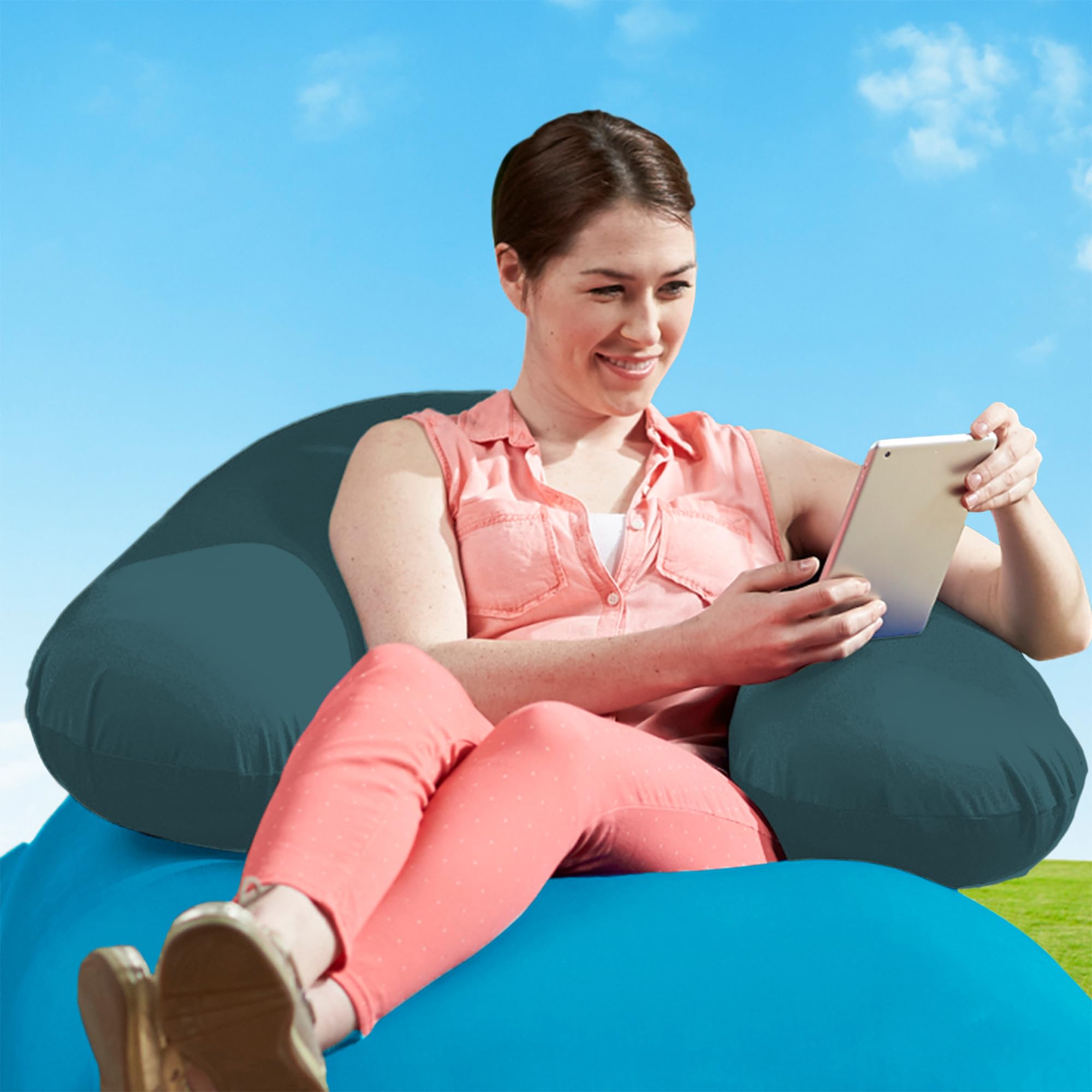 Amazon.com: Yogibo Zoola Outdoor Support Pillow, U-Shaped Backrest