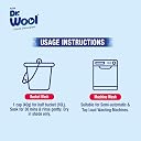 Dr.Wool By Jyothy Labs Liquid Detergent 1KG Pouch An Expert Care for Winter Wear With Long-Lasting Fragrance|WoolSmart+ Technology for Woollen & Delicate|Ideal for Semi-Automatic & Top Load Machine gallery image