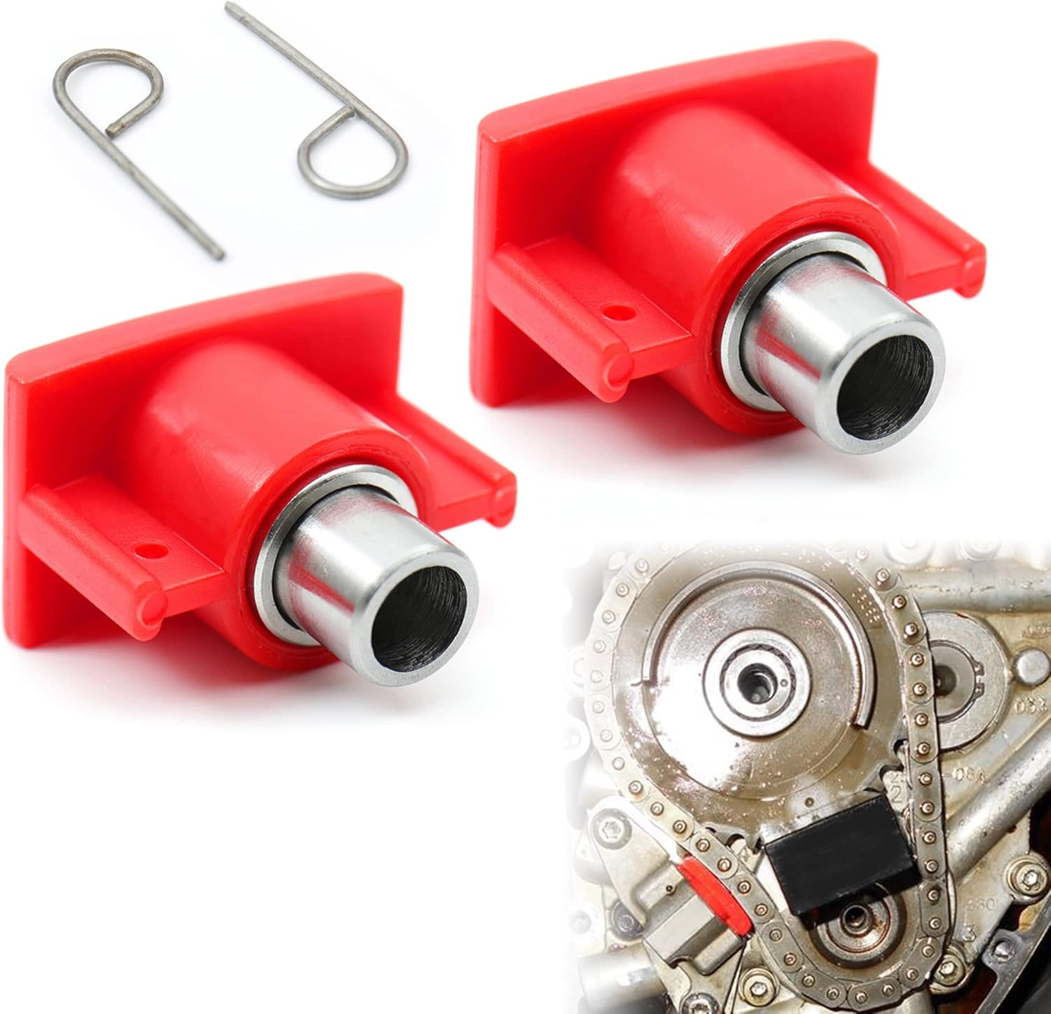 TIGERSGATE Hydraulic Cam Chain Tensioner Shoes for 20072017 Harley