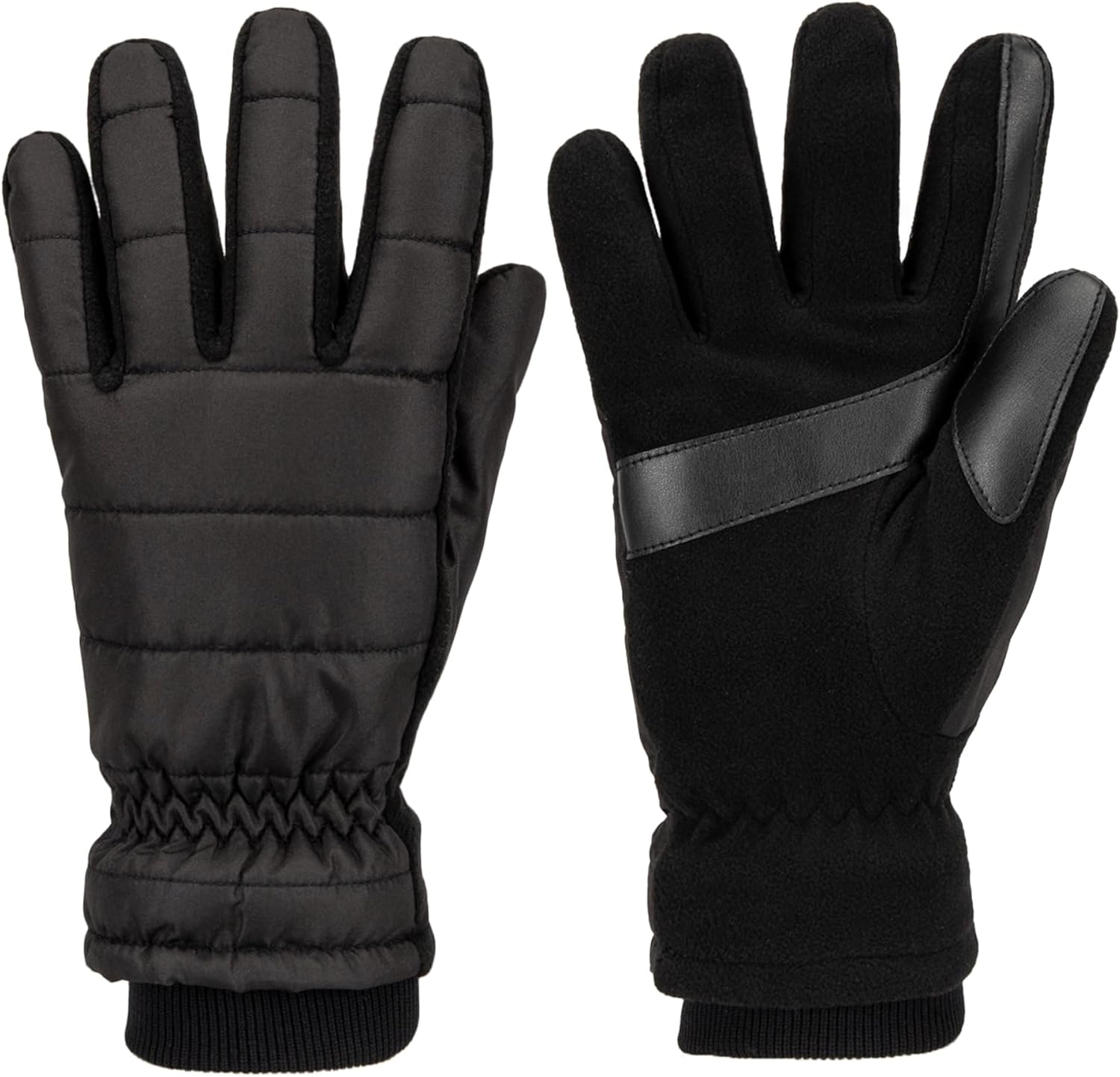 Isotoner レディース 撥水 タッチスクリーン 玉虫色 Sleekheat 手袋とフリップトップミトン