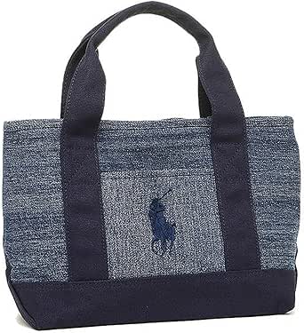 [ポロ ラルフローレン] ハンドバッグ POLO RALPH LAUREN 950275 デニム ネイビー [並行輸入品]