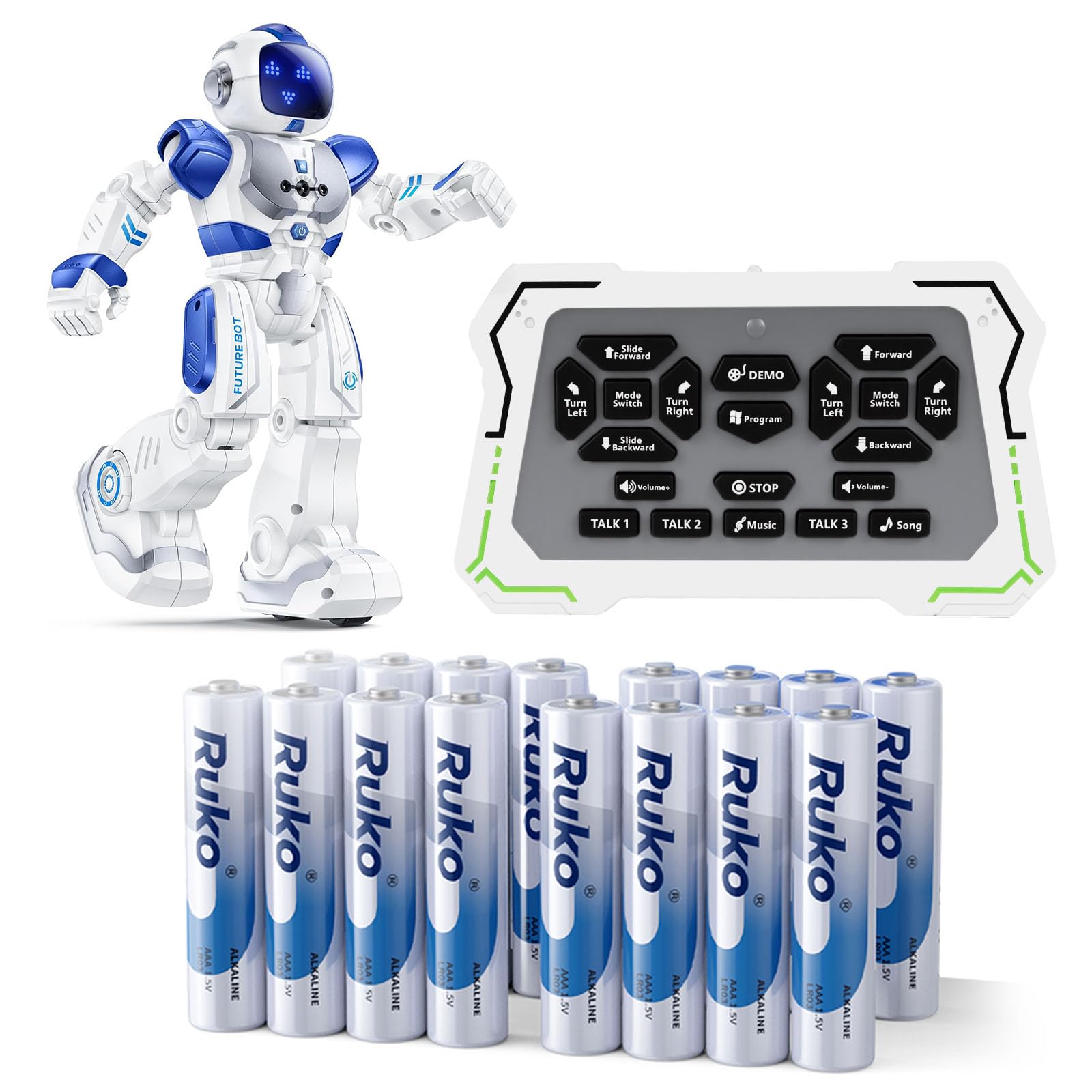 Amazon.com: Ruko 6088 Programmable Robot and AAA Alkaline
