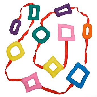 Excellerations Shapes Walking Rope for Kids Classroom Supplies14-1/2 Long | 14-1/2, Preschool Classroom Must Haves