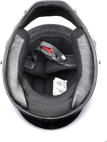 Miniatura 6 de Casco integral de CRG Sports de fibra de vidrio para motocicleta motocross y scooter con certificación DOT ATV-1