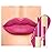 Oulac Matte Pink Lipstick for Women, Long Lasting Liquid Lip Stick High Impact Lip Gloss Full Coverage Lip Makeup with Vitamin E Waterproof Formula,Vegan M34
