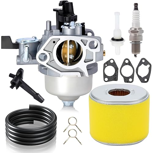 Powtol GX390 13HP Carburetor for Honda GX340 11HP GX 340 GX 390 Engines Pressure Washer Replace 16100-ZF6-V01 16100-Z5T-901 with 17210-ZE3-505 Air Filter