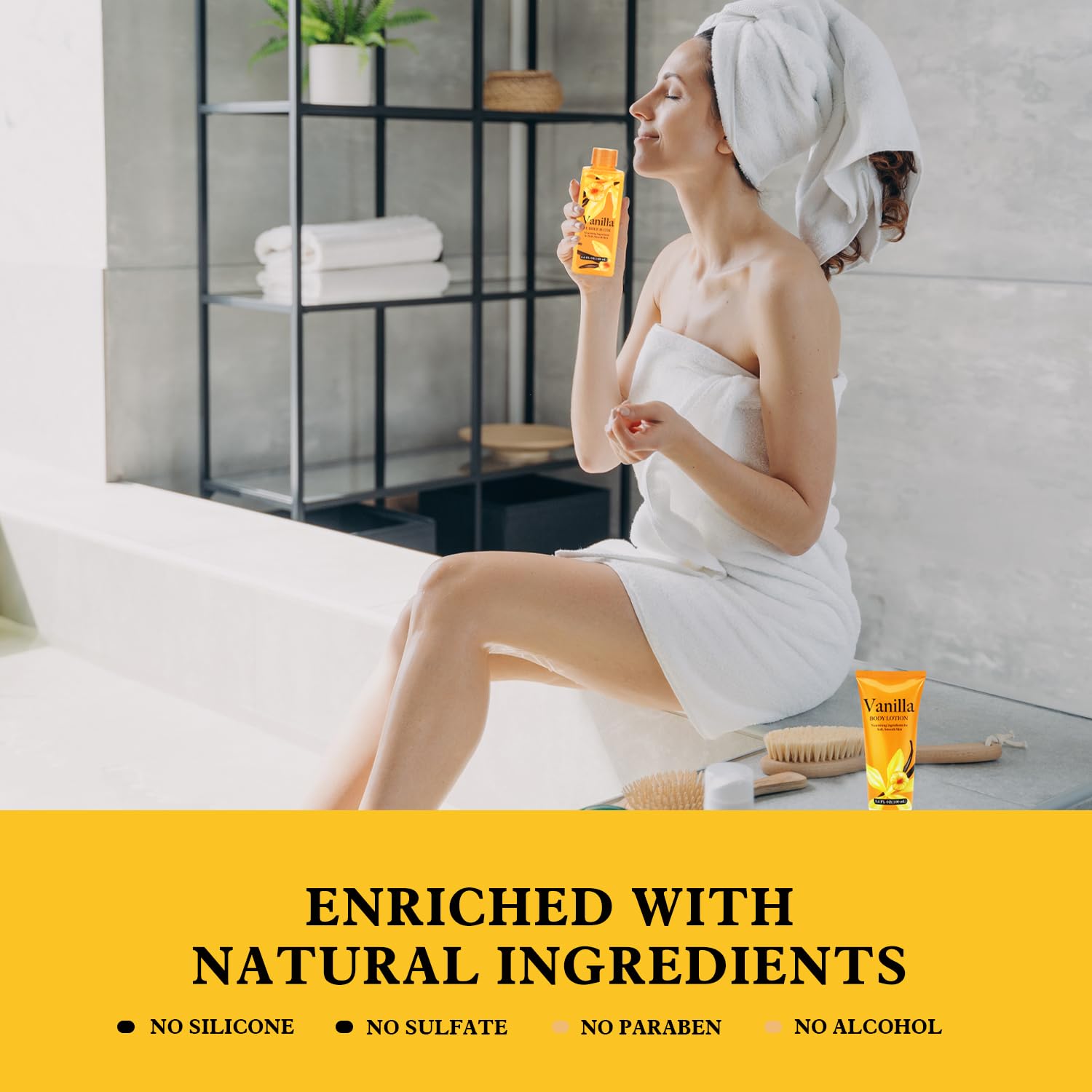 SPA Vanilla 6PCS damski zestaw kąpielowy