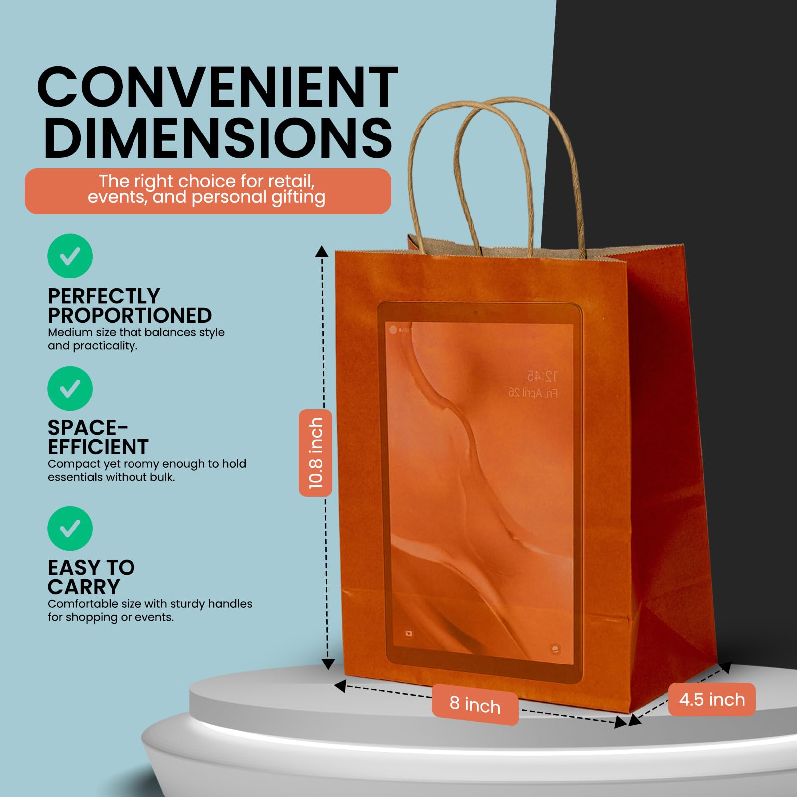 Custom Printed Kraft Paper Bags for Small Business Custom Bags With Logo For Small Business Personalized Gift Bags In Bulk Customized Paper Bag Customizable Customized Shopping Bag