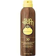 Sun Bum Original SPF 30 Broad Spectrum Sunscreen Body Spray - 6 oz | Moisturizing with Vitamin E, Vegan, Hawaii 104 Act Compliant (Made without Octinoxate &amp; Oxybenzone)