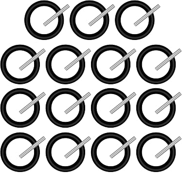 Fuyamp 80 Pcs Replacement Pin and O-Ring,4mm Impact Ring and 3x25mm Socket Pins for 1/2" Impact Socket Scaffolders for Impact Wrench, Pressure Washer 20 Pairs