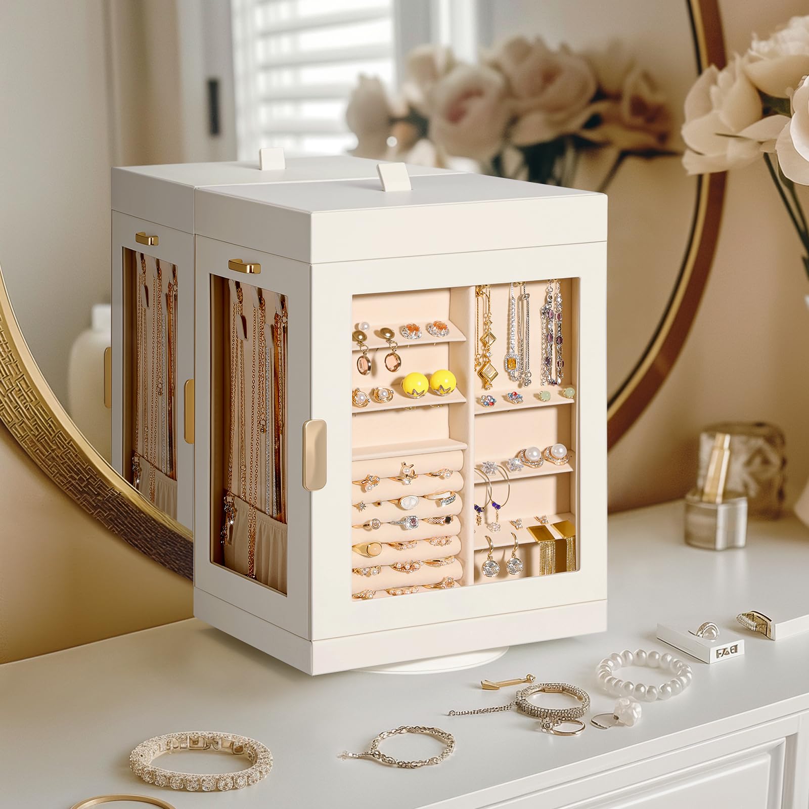 Amazon.com: TidyStash Rotating Jewelry Organizers and Storage