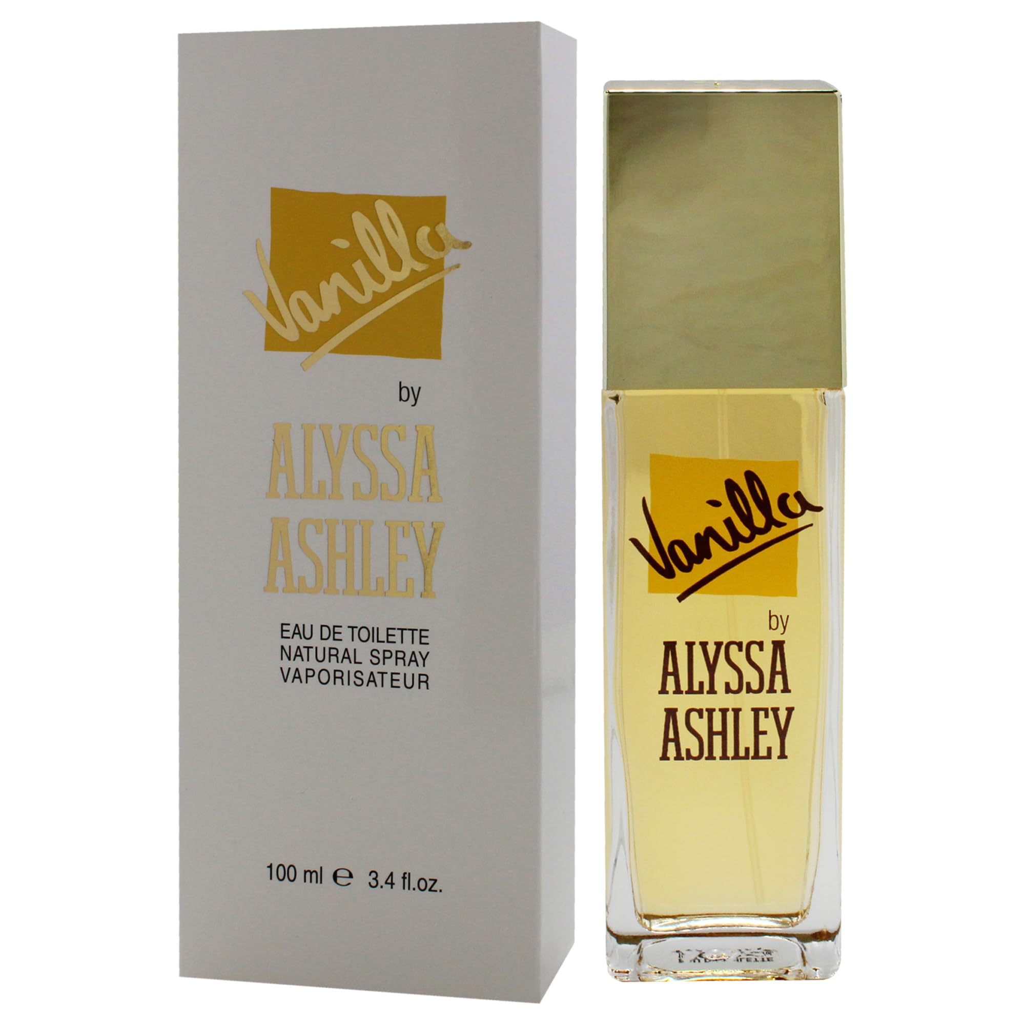 Alyssa Ashley - Vanilla Eau de Toilette, Profumo alla Vaniglia - 100ml