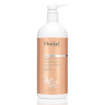 Ouidad Good As New Moisturizing Shampoo - Wash Away Excess Oil Without Stripping Hair, Moisturize and Protect Loose Curls & Waves, Use Daily to Enhance Definition And Prevent Breakage, Sulfate-Free