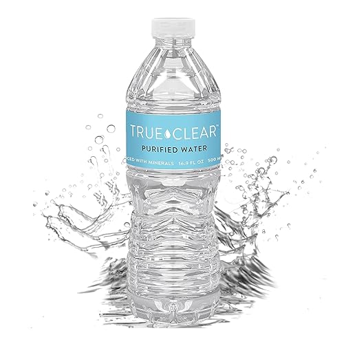 Miniatura 3 de Staples True Clear - Agua purificada, botellas reciclables sin BPA, fáciles de transportar, 16.9 onzas líquidas, paquete de 24