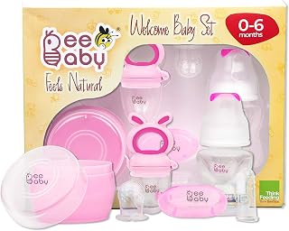 BeeBaby Newborn Welcome Baby Set / Gift Set. 0M+ (Pink)