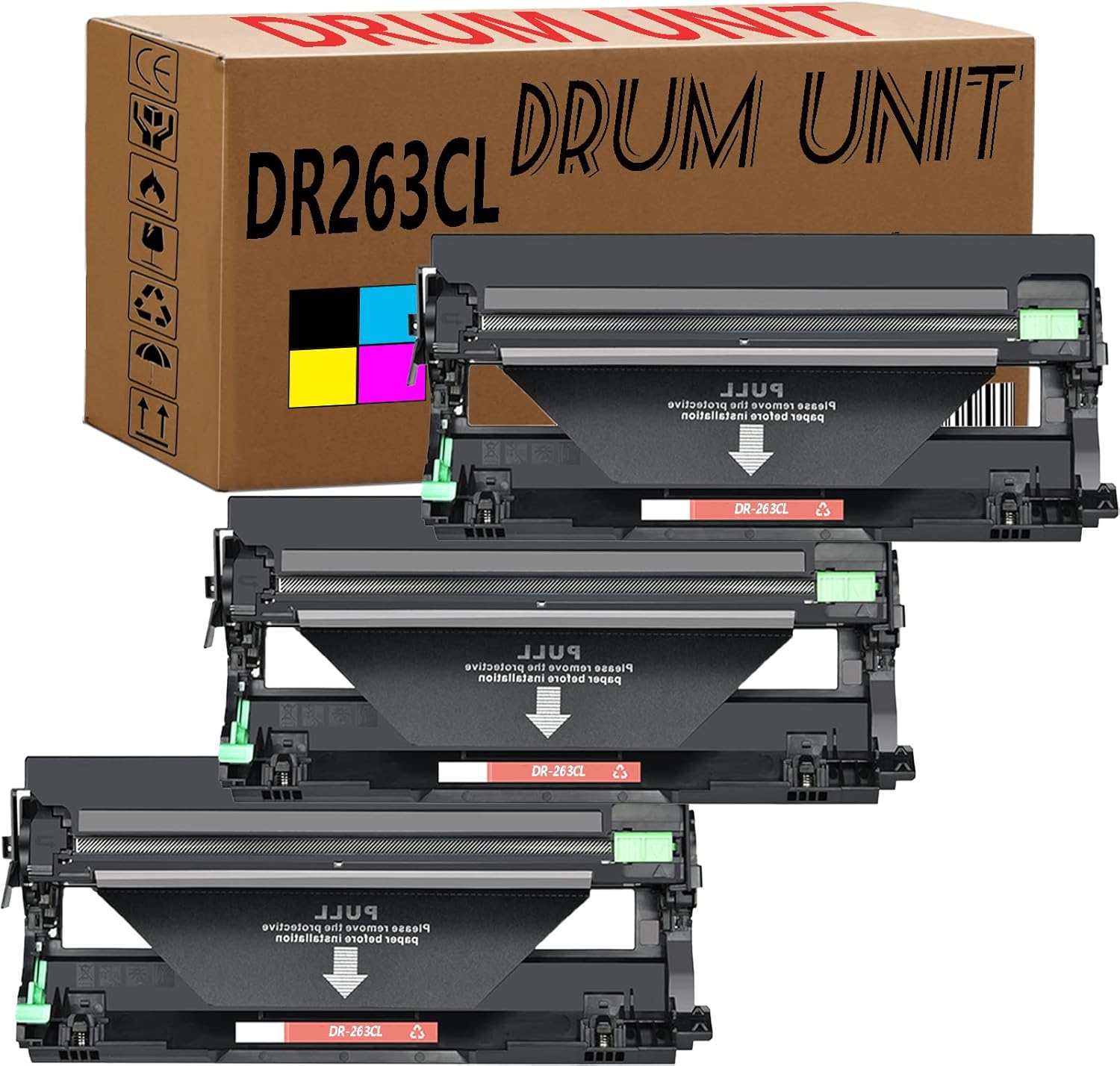 MLMK DR263CL Drum Unit, Yields Upto 13,000 Pages Compatible Replacement