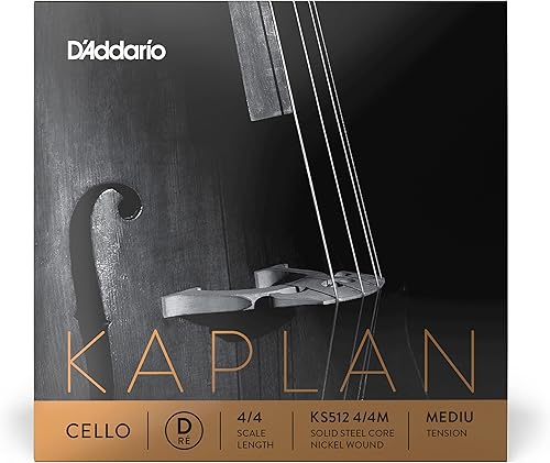 Miniatura 15 de D'Addario Kaplan - Cuerda única para violonchelo A - KS511 4/4M - Cuerdas para violonchelo - Escala 4/4, tensión media