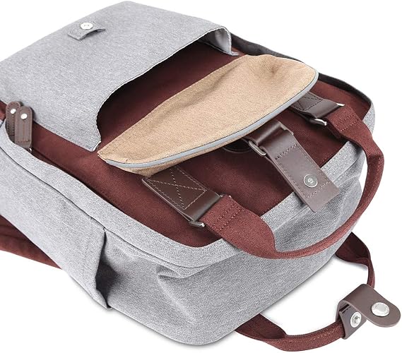 Himawari Backpack/Travel Backpack for Women 14.9 College Vintage Waterproof Bag , Work Backpack for 14inch Laptop(201-05#, Regular)