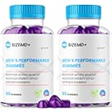 (2 Pack) SizeMD+ Gummies, Official Size MD+ Gummys for Men with Advanced All Natural Ingredients, Max Strength Gummy Supplement Wellness & Healthy Living Support with Premium Vitamins (120 Gummies)