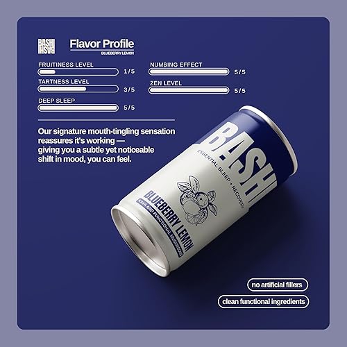 Miniatura 5 de Bashi - Kava Drink Experience - Relajación natural y alivio del estrés - Extracto de kava a base de plantas - Sin alcohol, sin cafeína - Limón de