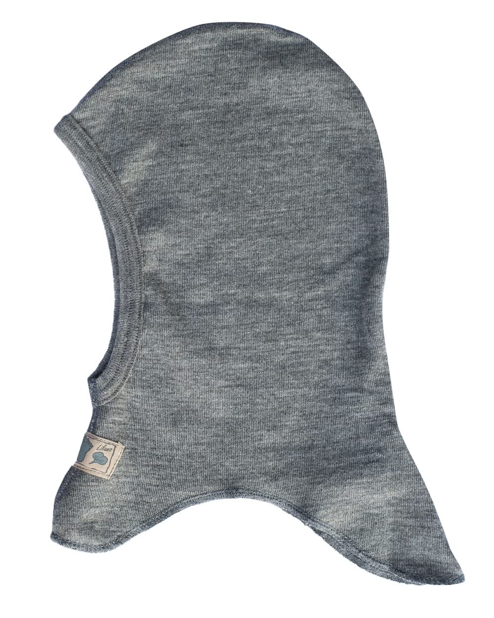Lilano, Children's/Baby Balaclava Hat, 70% Wool (kbT), 30% Silk, 210 g/m², gray, 12-24 Months