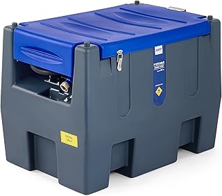 Orion Motor Tech 58 gallon Diesel Tank, 10.6 gpm Portable Fuel Tank with 12V DC Electric Transfer Pump, Diesel Fuel Tank with Auto Nozzle 13.1ft Hose, Diesel Tank for Easy Fuel Transportation
