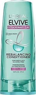L'Oreal Paris Elvive Extraordinary Clay Rebalancing Conditioner, 12.6 fl; oz; (Packaging May Vary)