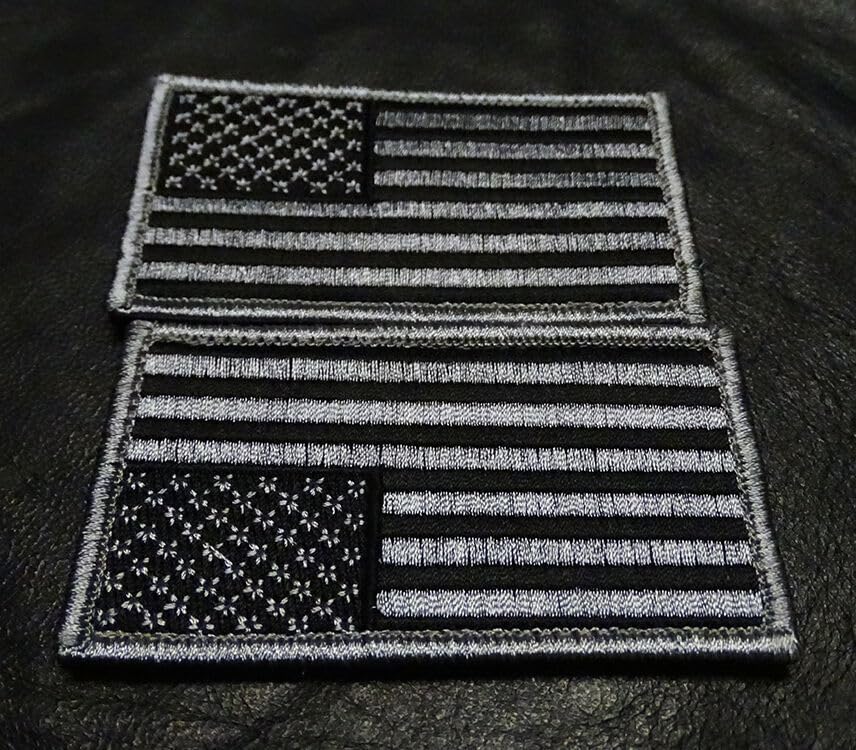 USA American Flag Tactical US Army Reversed ACU Hook Patch