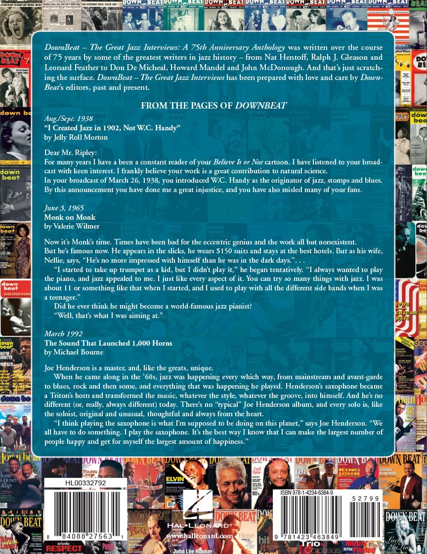 The Great Jazz Interviews. Nachschlagewerk.: The Great Jazz Interviews: A 75th Anniversary Anthology