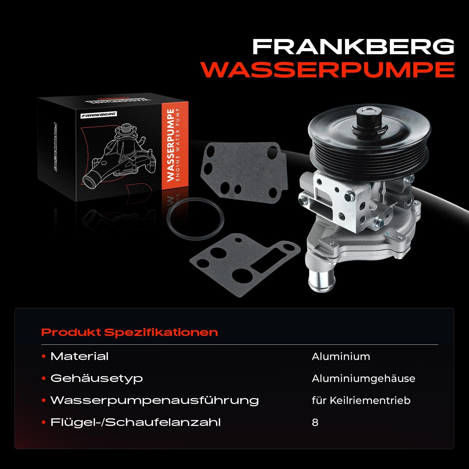 Frankberg Pompe à eau 1146965