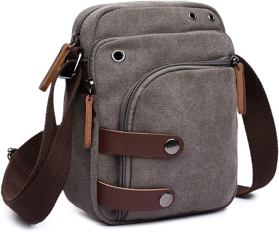Collsants Mini Crossbody Bags for Women and Men - Small Purses and Handbags - Travel Bag - Canvas Shoulder Purse