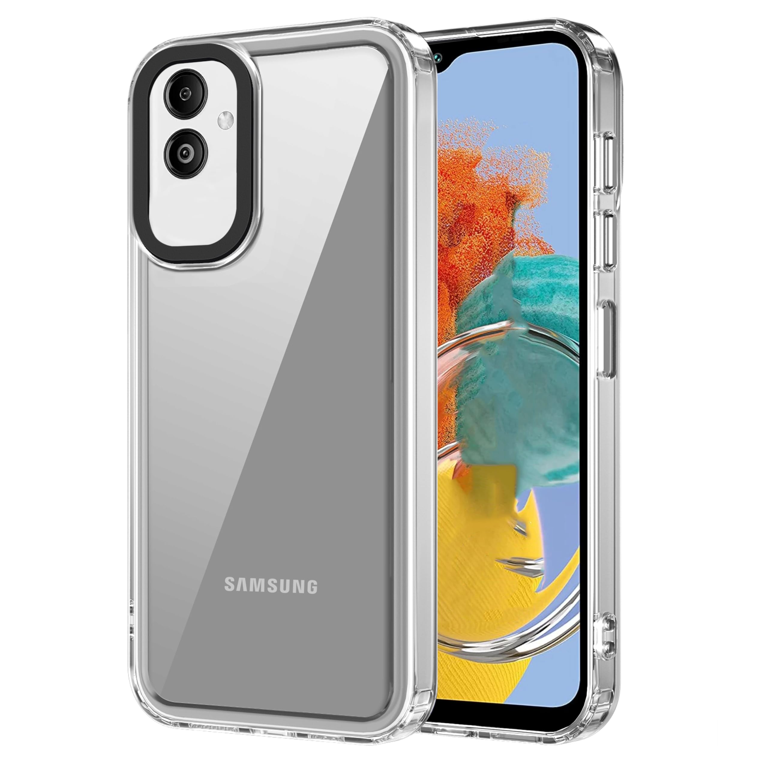Amazon Basics Back Case Cover for Samsung Galaxy F14 5G (TPU + PC_Transparent) (B0CSP9R1HY) Amazon Price History, Amazon Price Tracker