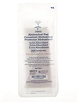 Vista 5 de Medline Almohadillas abdominales estériles y sin látex, 5 x 9 (paquete de 400)