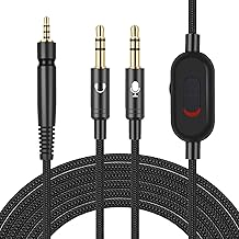 Replacement UNP PC Cable for SENNHEISER Game ONE, Game Zero, PC 373D, GSP 350, GSP 500, GSP 600, GSP 670, G4ME ONE Zero Gaming Headphones Headset