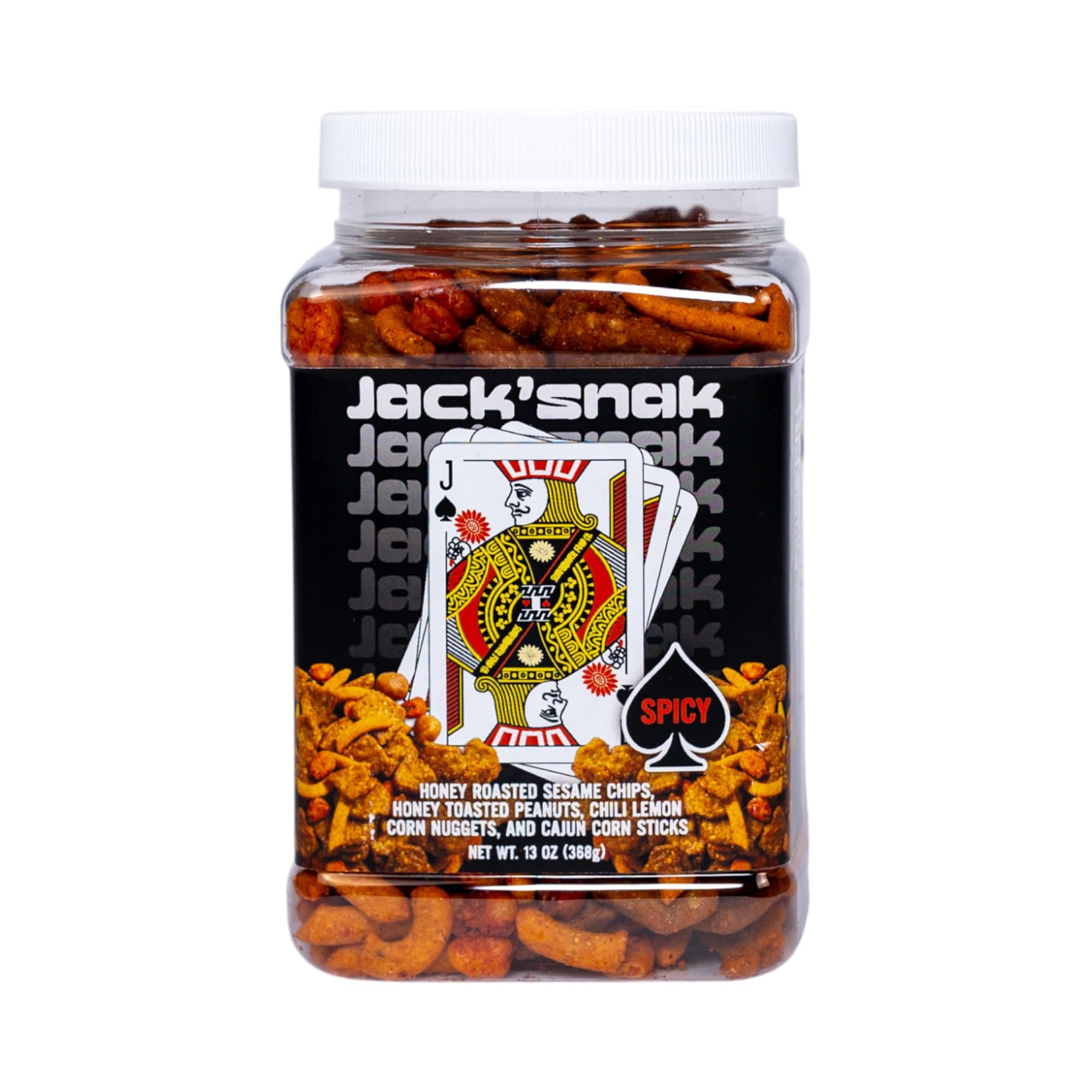Jack'snak Spicy (13 oz.) Pack of 3