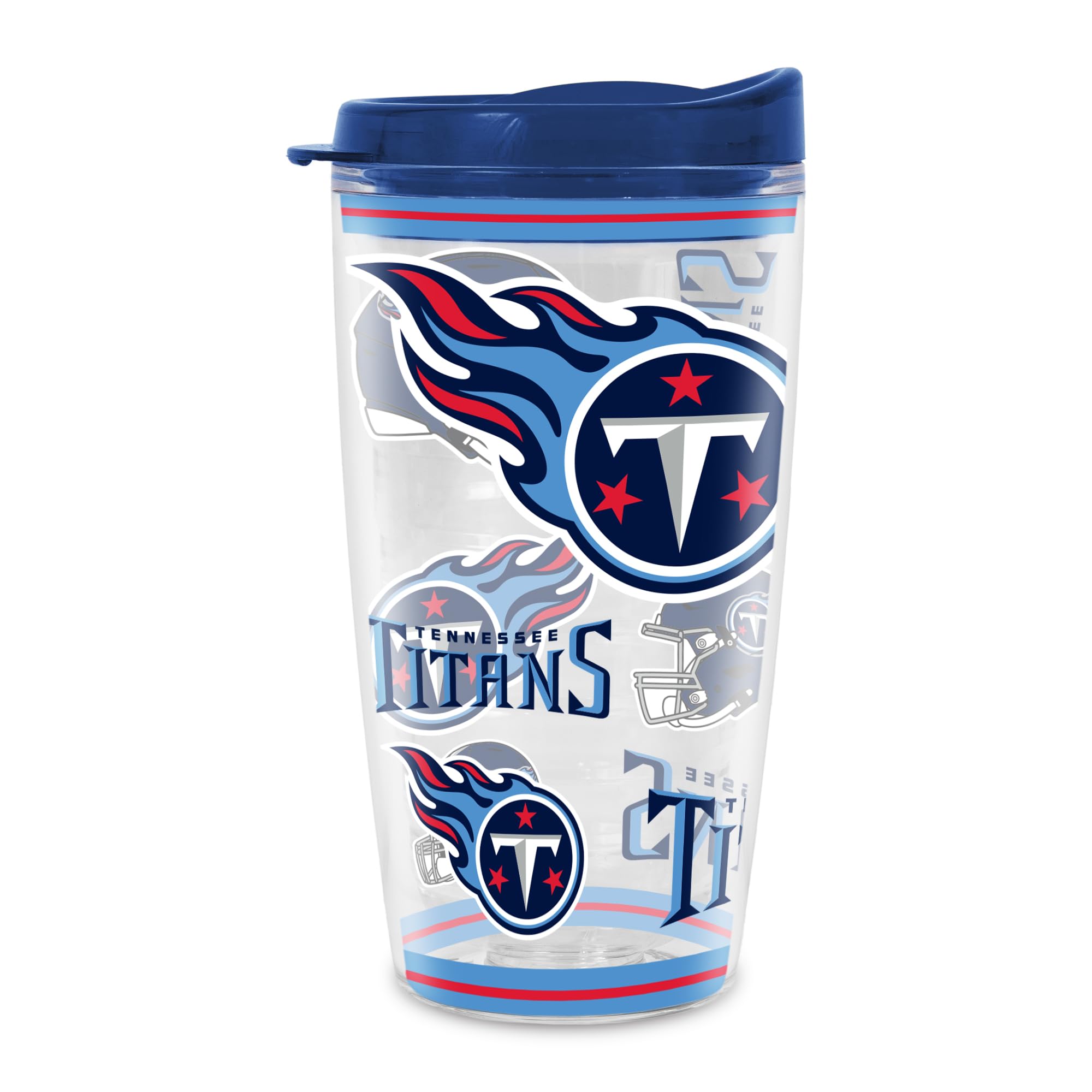 Rico Industries NFL Football Double Wall Mayhem 16oz Tritan Tumbler W Lid