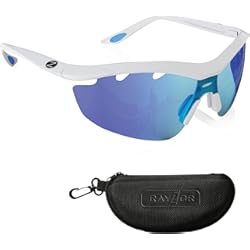Lentes De Sol Bicicleta RayZor Gafas de ciclismo para hombres y mujeres - Protección UV400 - Antideslumbramiento - Gafas de sol para MTB - Gafas De Sol Deportivas Hombre - Gafas de sol para running