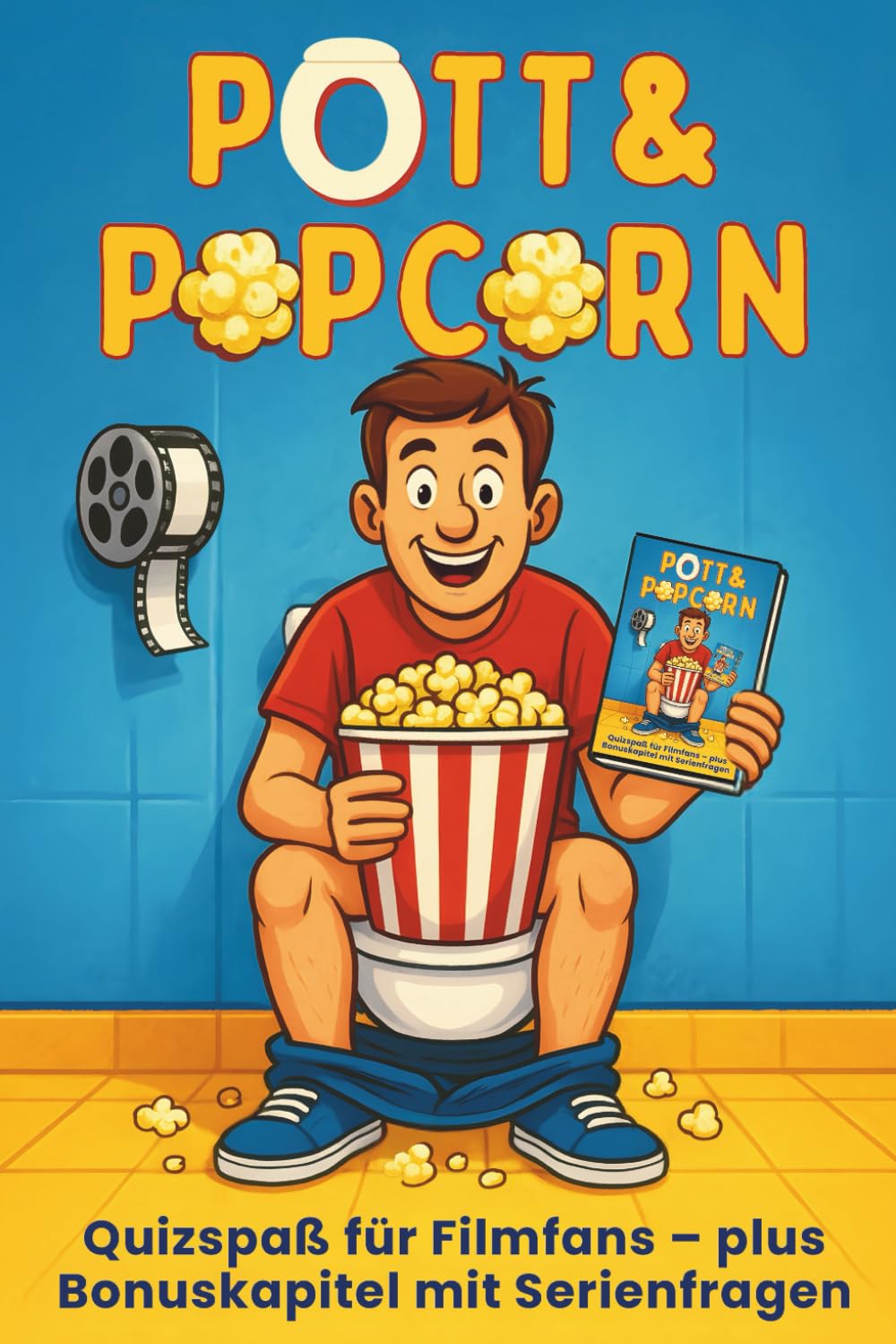 Pott & Popcorn: Quizspaß für Filmfans – plus Bonuskapitel mit Serienfragen: Über 400 Fragen, inklusive legendärer Klo- und Badszenen