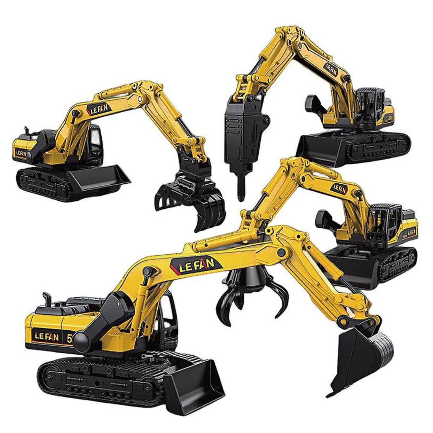 DEOXY High Speed Big Construction Excavator Trucks Rotate 360 Degree Toy For Kids Age Of 3+ Year (Sent Any 1 Piece Design),Yellow (B0C7RG4PLZ) Amazon Price History, Amazon Price Tracker