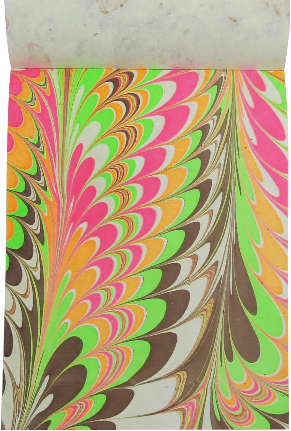 Paperhues Marbled Handmade Scrapbook Papers Collection 8.5x11" Pad, 36 Sheets