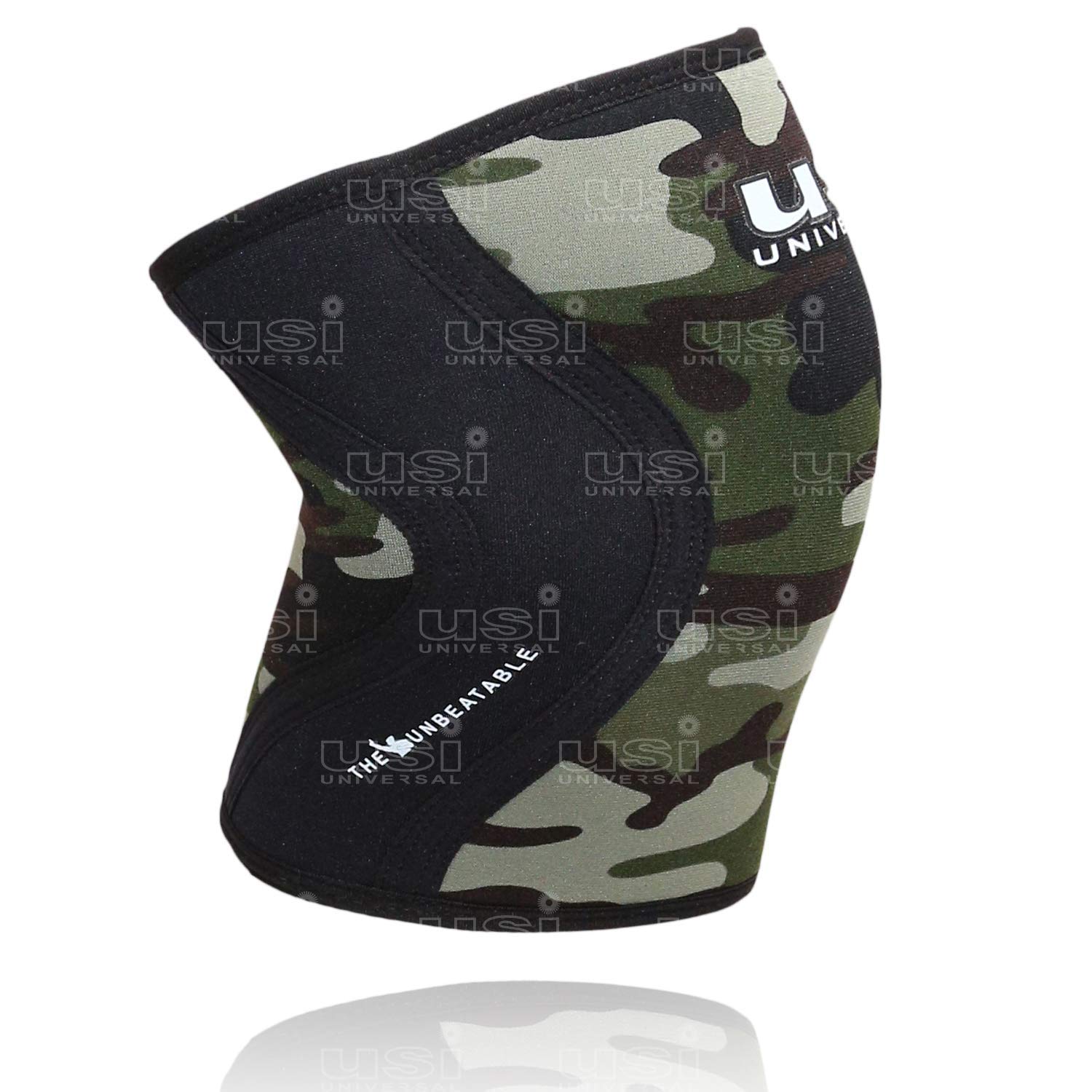 USI Knee Support Sports Knee Cap Compression Printed Cap 1 Pc Men Women KS5 (XS)