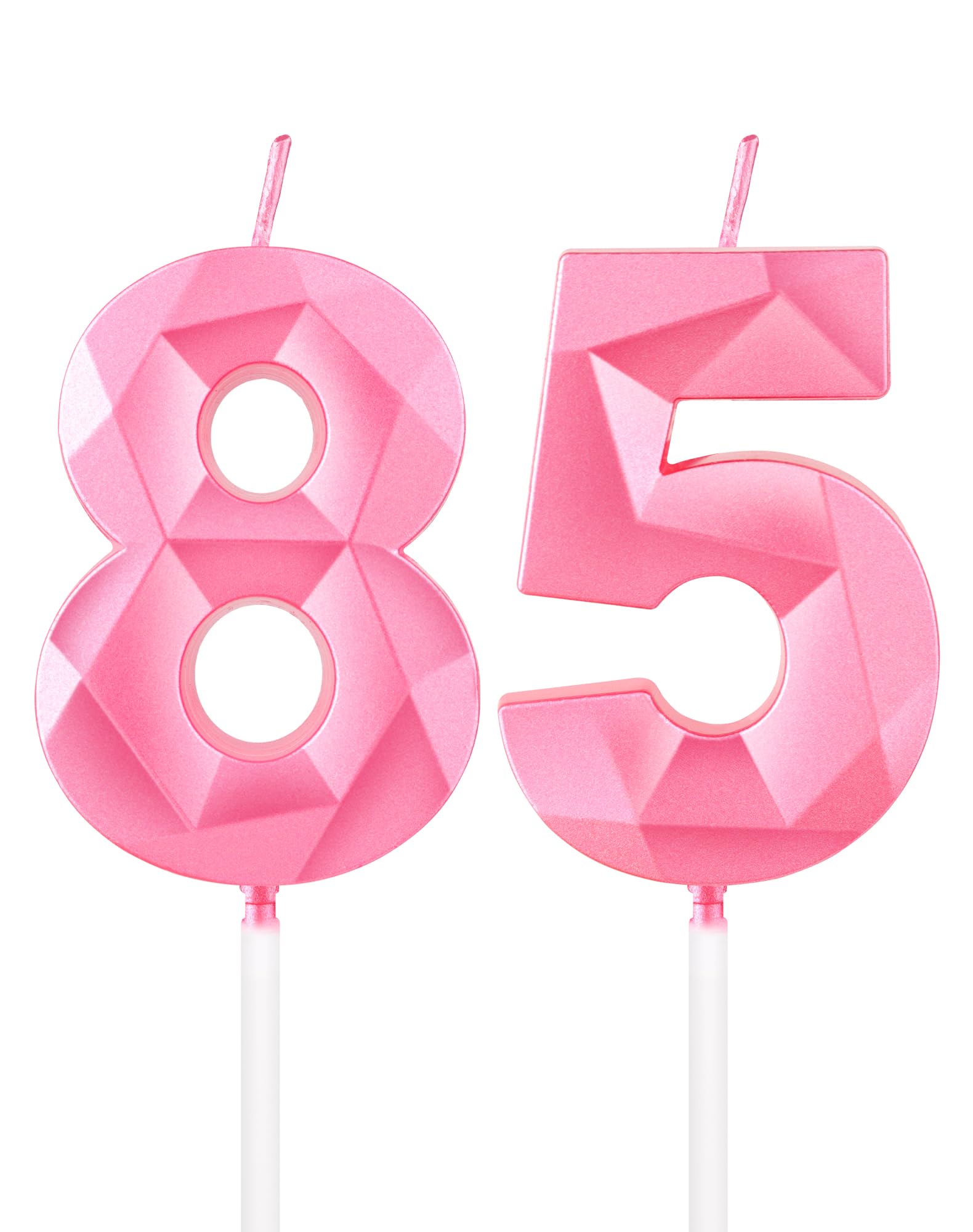 Royal Blue 13th Birthday Candles, 3D Number 13 Candle for Cake, Boy Girl 13th Birthday Decorations,Sapphire Candle Topper Blue Cake Decorations for Birthday Party Wedding Anniversary Supplies — view 163