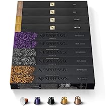 CAPSULE NESPRESSO ORIGINALI – Selezione Balanced da 100 Capsule Nespresso Caffè, Intensità da 4 a 10 (su 13), Linea Original, Capsule Riciclabili Nespresso (100, Così)