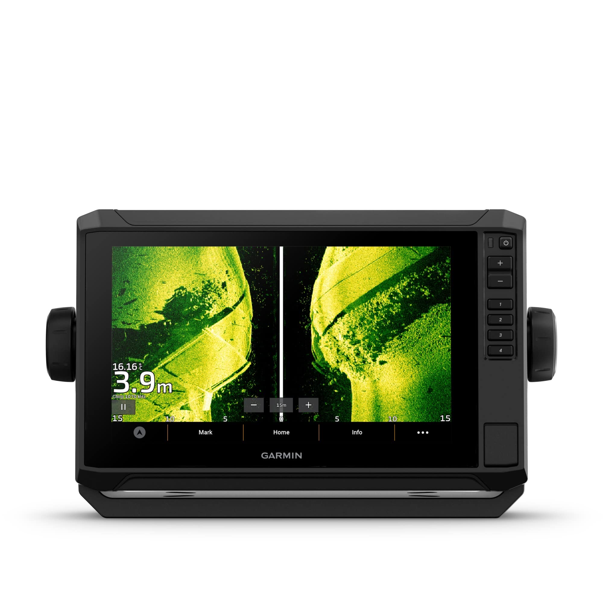 Garmin ECHOMAP UHD2 92sv avec transducteur GT56, Traceur de Cartes à écran Tactile de 9", Carte de Base Mondiale