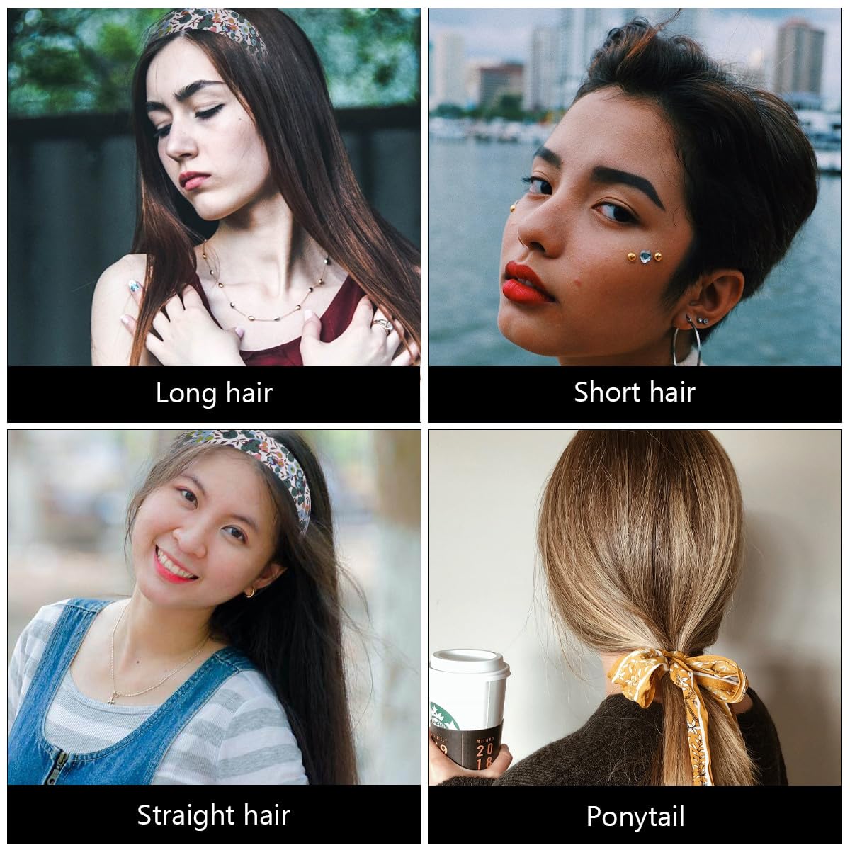 Didiseaon 15piezas De Tela Estampado Floral Para Mujer Accesorios De Cabello Coloridos y Prácticos Para y Ocasiones Especiales