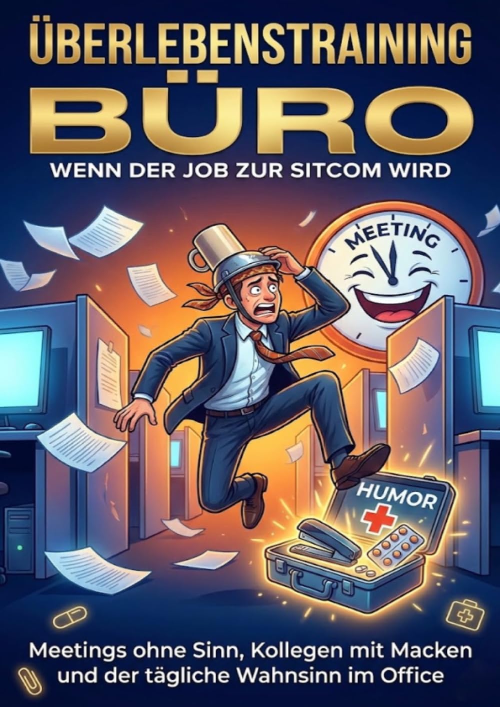 Überlebenstraining Büro: Wenn der Job zur Sitcom wird: Meetings ohne Sinn, Kollegen mit Macken und der tägliche Wahnsinn im Office
